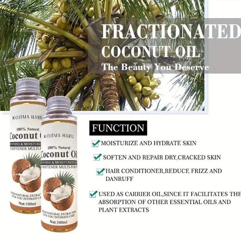 Facial Care Coconut Massage Essential Oil Body Push Back Spa - wellnesshop