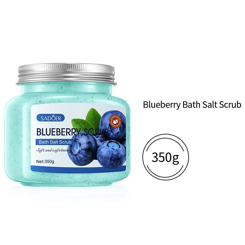 Fruit Bath Salt Scrub Cream Exfoliating Body Care - wellnesshop