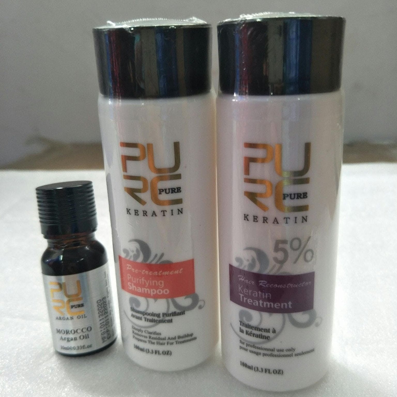 PURC Straightening Hair Repair And Straighten Damage Hair Products Brazilian Keratin Treatment Purifying Shampoo - wellnesshop